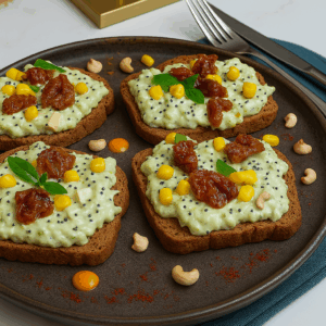 TARTINE AUX ŒUFS ET THON